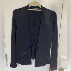 Tart Women’s Blazer with Leather Pocket Detail